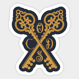 The Society of Crossed Keys Sticker